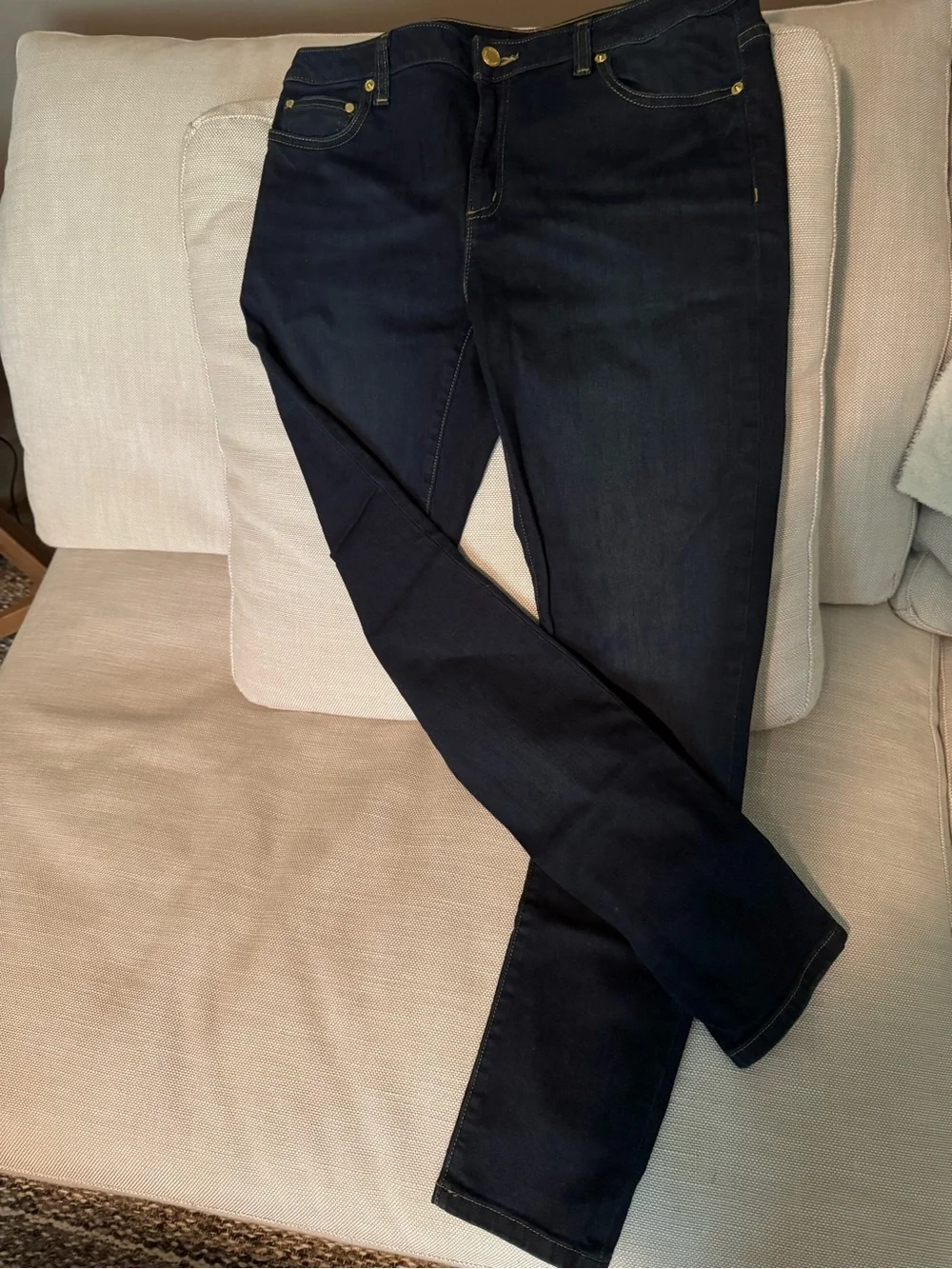 Michael Kors Women's Navy Skinny Jeans